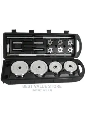 50kg Dumbbells With Case