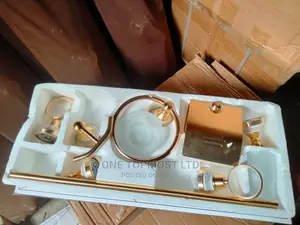 Gold Bathroom Complete Accessories