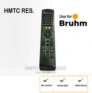 New Replacement Bruhm Led Television Remote Control