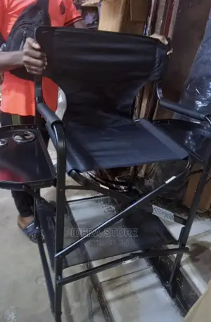 Foldable Metal Makeup Chair