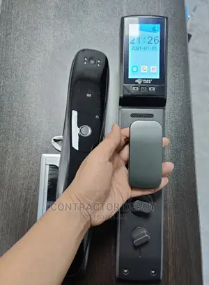 Smart Digital Door Lock Compatible With Smart Life (Black)