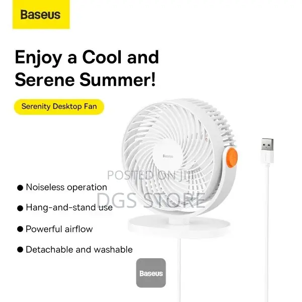 Baseus Serenity Desktop Fan