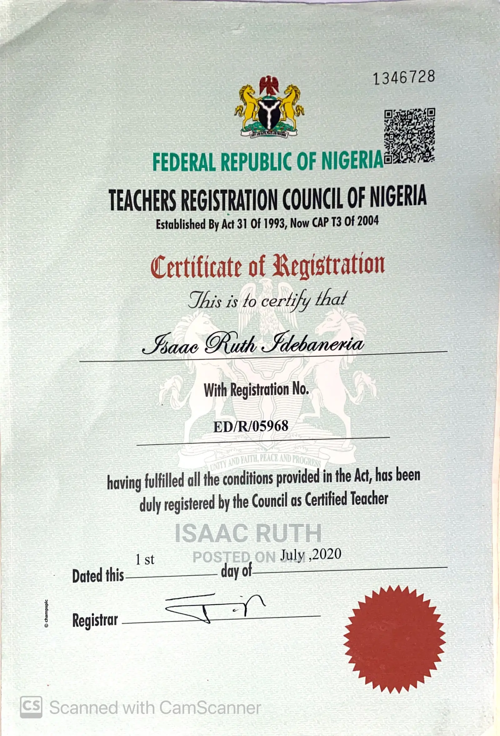 Nursery and Primary Teachers