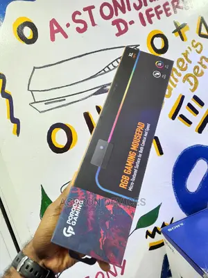 Porodo Gaming RGB Mouse Pad 14 Color Light Display Xl