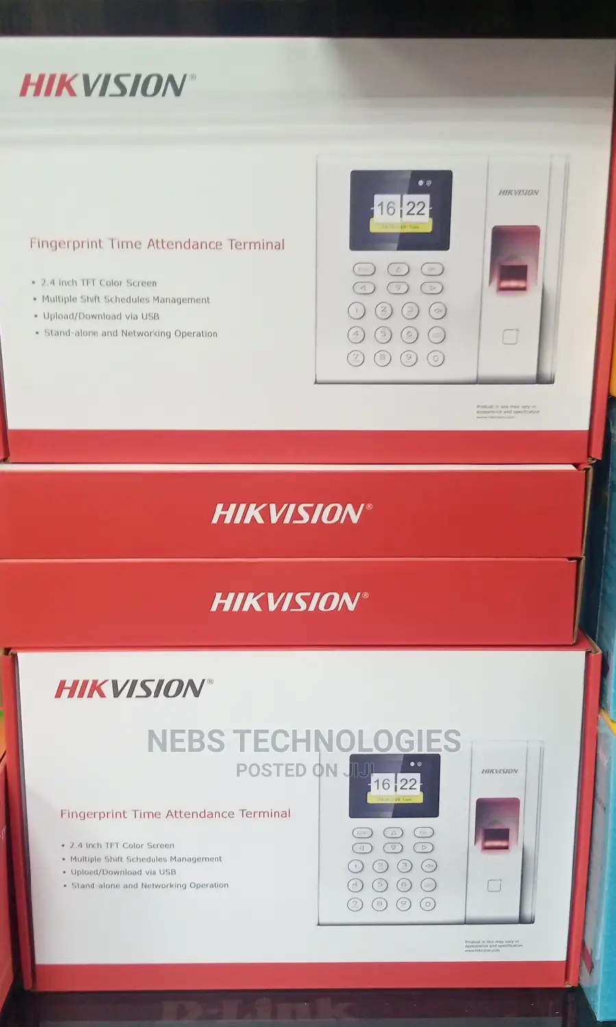 Hikvision Fingerprint Attendance Terminal