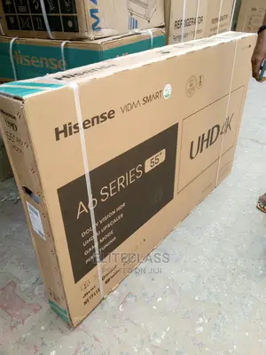 Original Hisense 55'' Uhd Smart TV With Bluetooth +3 Hdmi