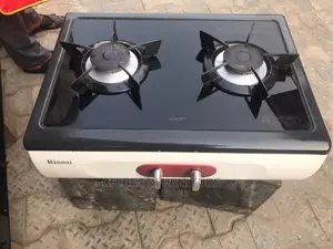 Quality Imported Uk Used Two Burner Cooker, Glass Top