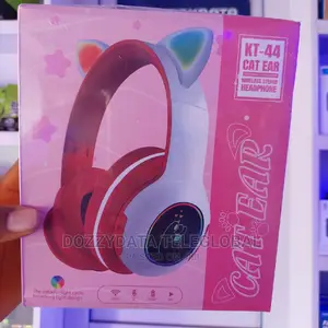 Cute Cat Ear Headphones for Children Adult