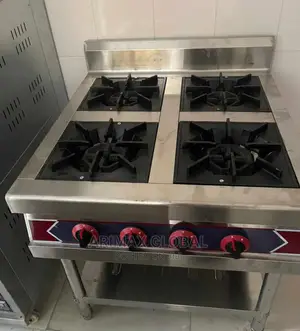 Industrial 4 Burners Gas Cooker