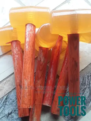Wood Handle Rubber Mallet Imported - Small