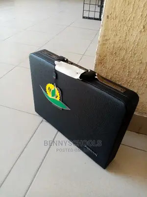 Black Imported Leaves King Briefcase and Office Bag