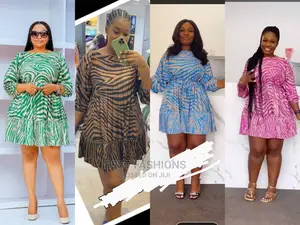 Ladies Pattern Short Dress