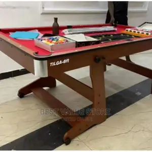 6ft Snooker Board With Complete Accessories