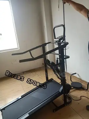 Deluxe 4in1 Manual Threadmill With Stepper, Twister, Pushup