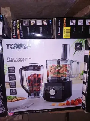 Tower Food Processor With Blender