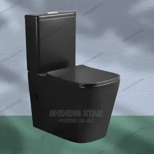 Executive Black Toilet Set
