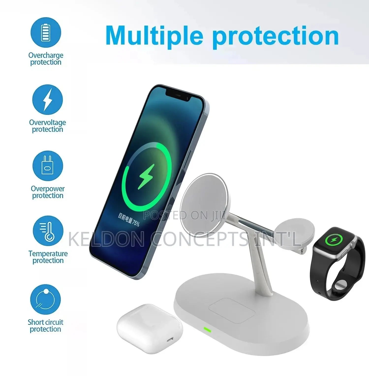 Multiple Wireless Fast Charging Station