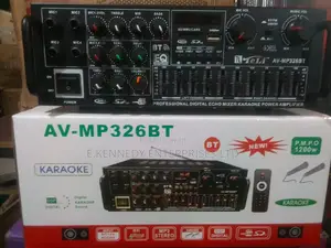 AV-MP326BT Amplifier With Cooling Fan