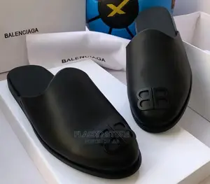 Original Balenciaga Leather Mules Available
