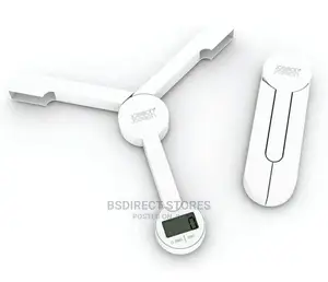 Joseph Joseph Triscale Compact Folding Digital Scale, White
