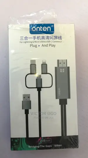 Onten Lighting and Micro USB USB-C Connector