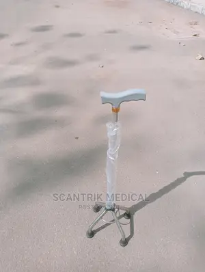 Hospital Quadripod Stand - 4leg Walking Stick