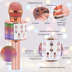 Bluetooth Karaoke Portable Wireless Microphone Speaker