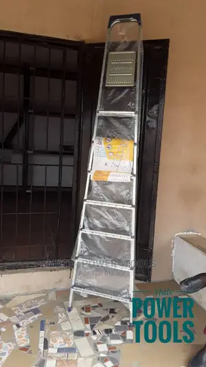 Galvanized Steel 8 Stepladder