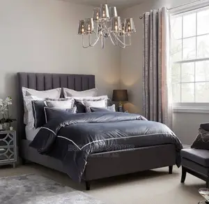 Dunelm Arianna Velvet Grey Duvet Cover and 2 Pillowcase Set