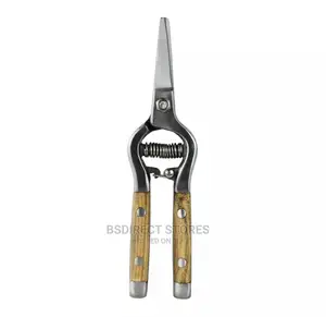 Kent and Stowe Wooden Handled Pruning Gardening Snips