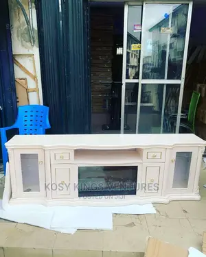 Long Royal Fireplace Tv Stand