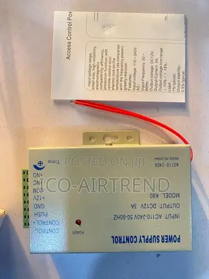 Door Access Control Power Supply Ac 110-240v to Dc12v 3a 30w