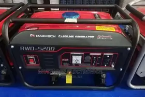 Maxmech 3.5kva 100% Copper Manual Start Generator (Rwd5200)