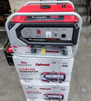 Maxmech 3.5kva Full Copper Manual Start Generator (Rfs5200)