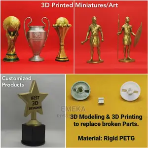 3D Modeling 3D Printing Services (Gifts, Art, Parts)