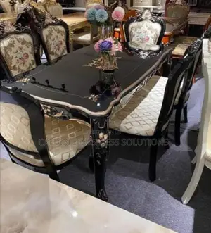 Royal Dining Set by 6 Chairs