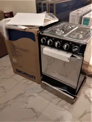 Skyrun 4burners Gas Cooker +Baking Oven| GCS-3G1E/X