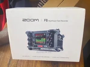 Zoom F6 6-Input / 14-Track Multitrack Field Recorder