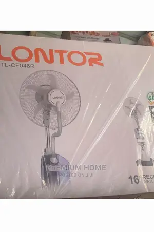 Lontor Rechargeable Mist Fan 16 Inches