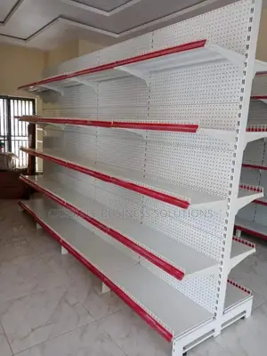 Double Sided Supermarket Shelf