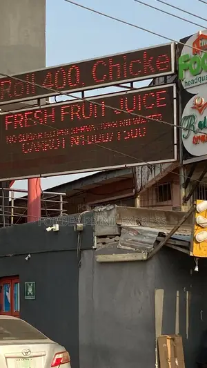 LCD Led Light Screen Signage in Lagos