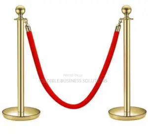 Queue Control/Stanchion/ Barrier Rope/ Bank Rope.