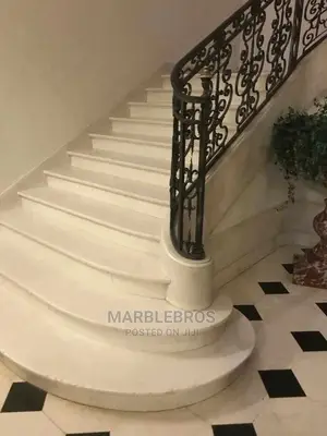 Marble Staircase Finishing MB