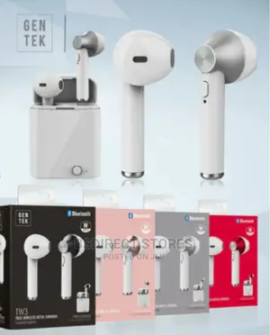 GENTEK TW3 True Wireless Metal Earbuds With Charging Case