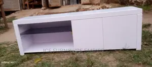White Television Stand