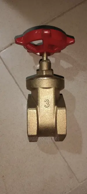 3" Brass Euro Gate Valve for High Pressure Line.
