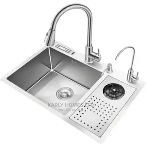 Kitchen Sink With Cup Rinse