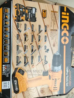 128pcs Tools Set Ingco