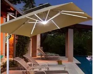 Outdoor Canopy With Solar