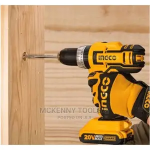 Cordless Drill 20v With Two Batteries and Fast Charger